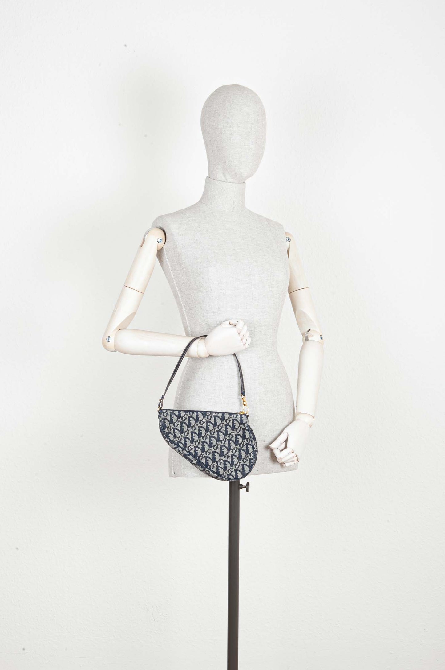 Dior Pochette Mini Canvas Clutch Bag