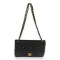 Chanel Flap Classic Quilted Caviar Black Shoulder Bag Style