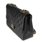 Chanel Flap Classic Quilted Caviar Black Shoulder Bag Style 10