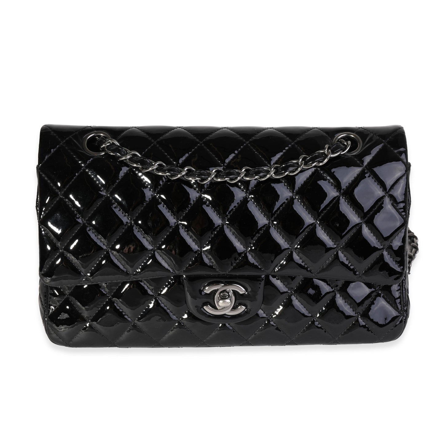 Chanel Flap Medium Classic Quilted Leather Black Shoulder Bag