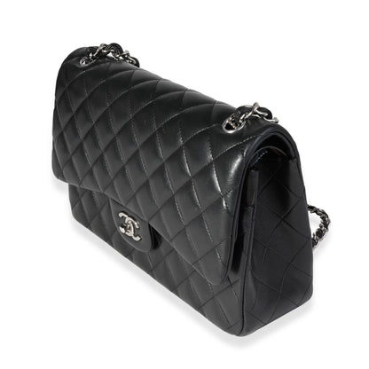 Chanel Flap Classic Quilted Lambskin Black Shoulder Bag Style