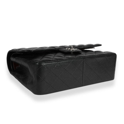 Chanel Flap Classic Quilted Caviar Black Shoulder Bag Style 5