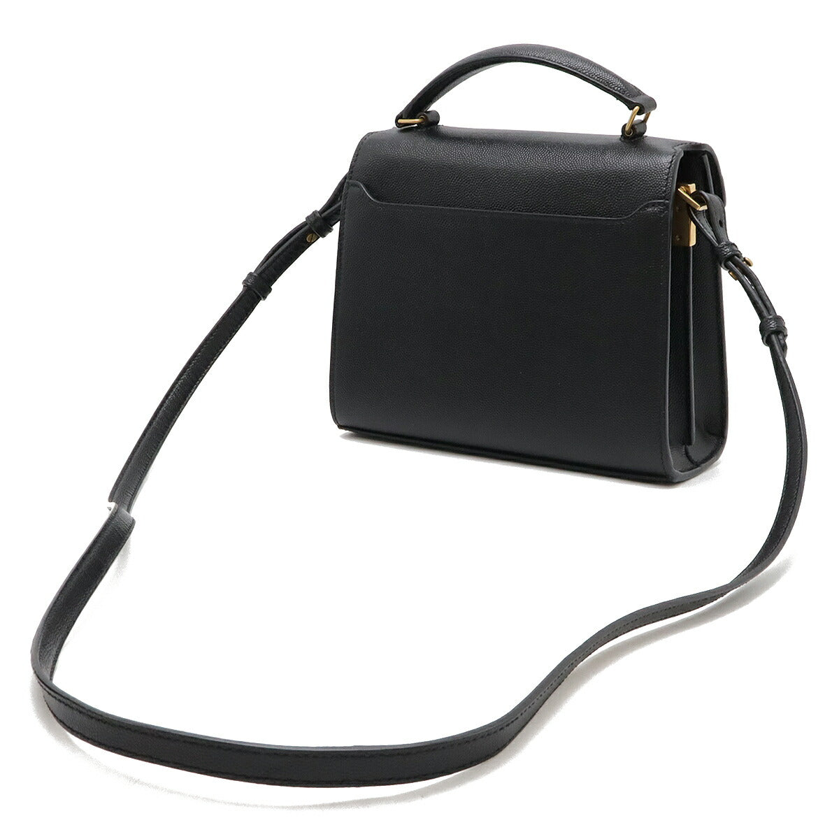 Saint Laurent Cassandra Leather Red Shoulder Bag Style 9