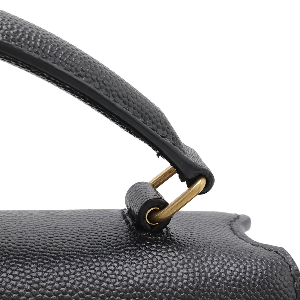 Saint Laurent Cassandra Leather Red Shoulder Bag Style 9