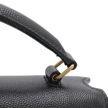 Saint Laurent Cassandra Leather Red Shoulder Bag Style 9