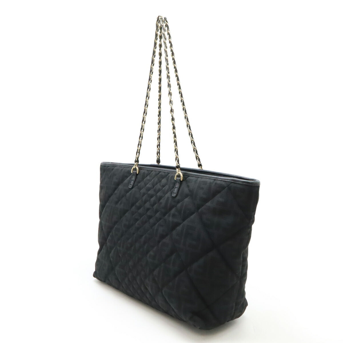 Fendi Zucca Nylon 2Way Tote Bag