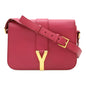 Saint Laurent Paris Y Ligne Leather Shoulder Bag