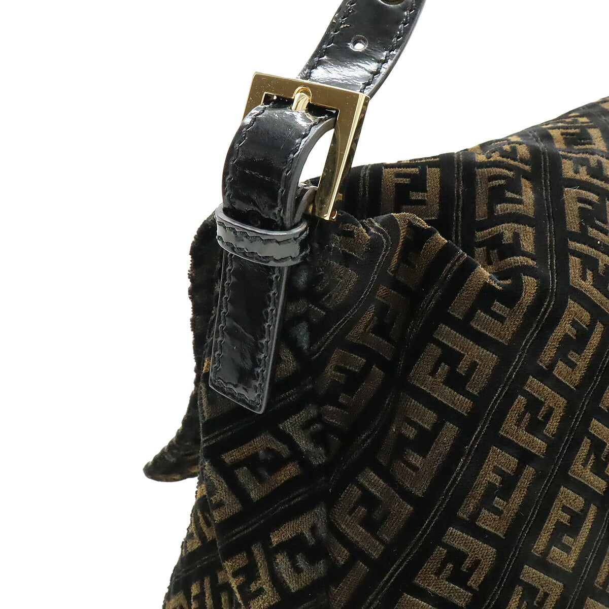 Fendi Runaway Leather Red Handbag Leather