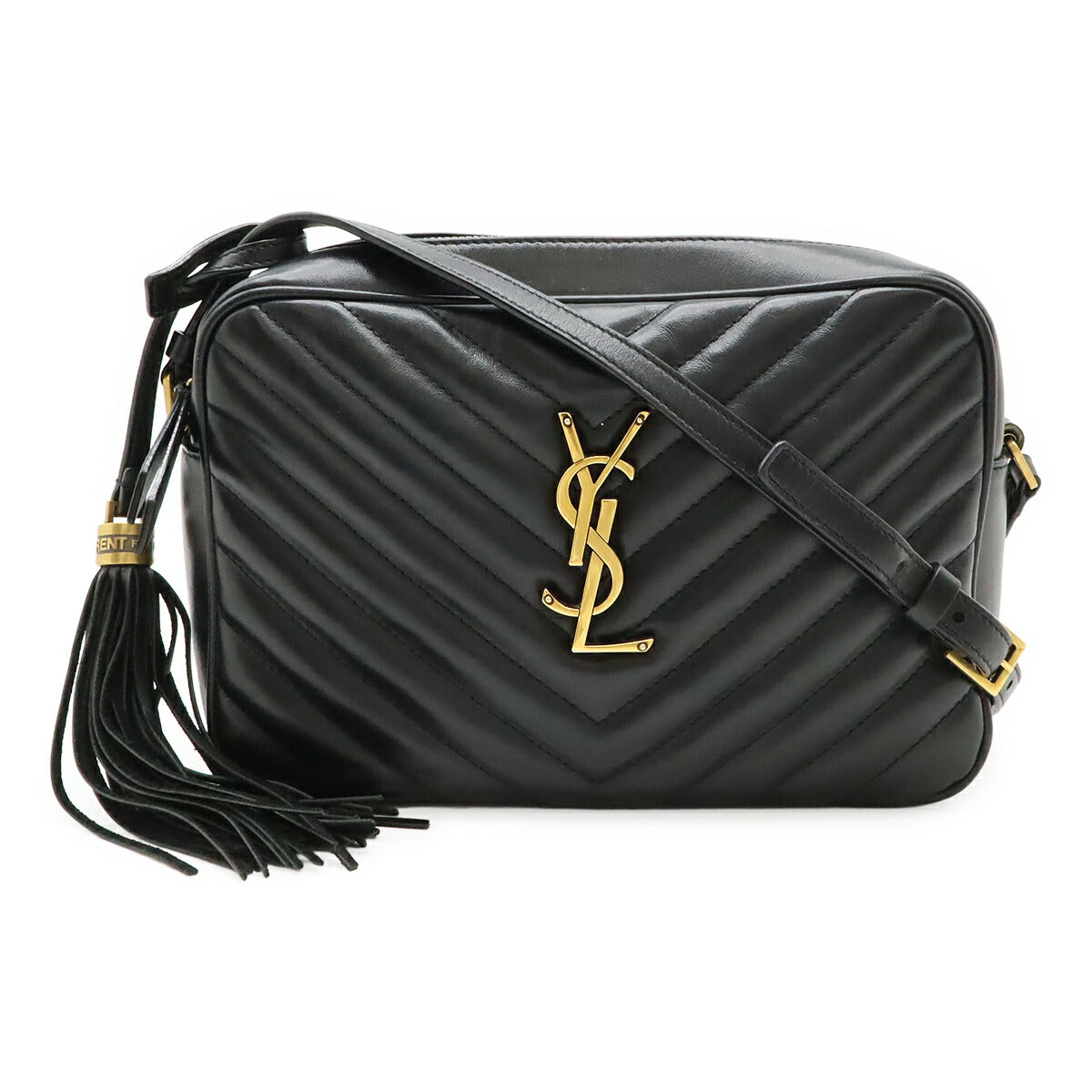 Saint Laurent Leather Red Shoulder Bag Style 21