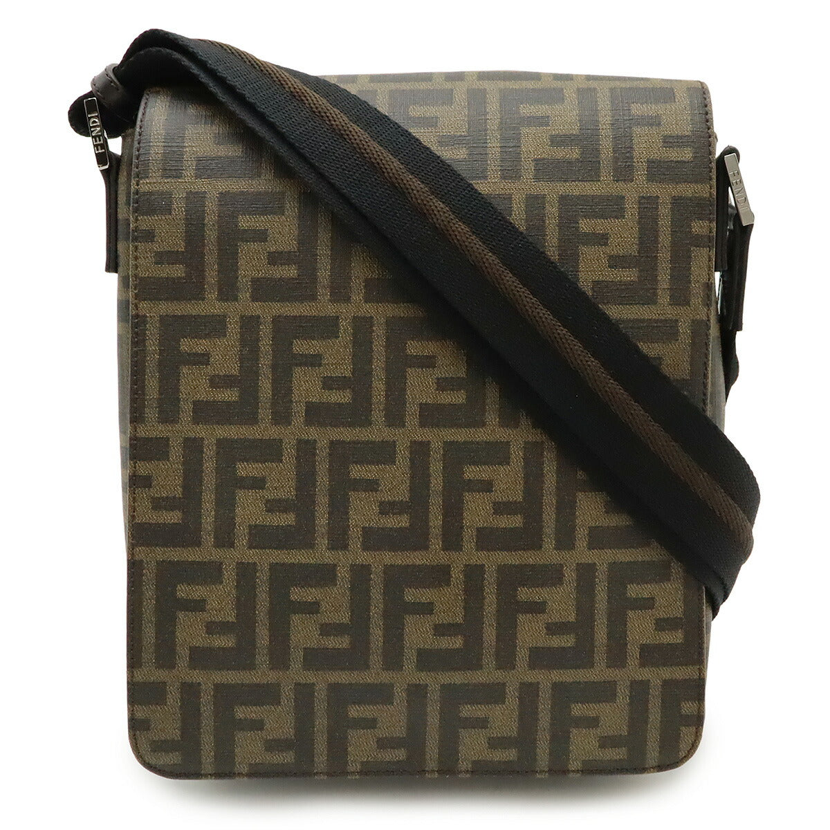 Fendi Luxury Zucca Red Shoulder Bag