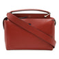 Fendi Dotcom Leather Red Handbag Style 2