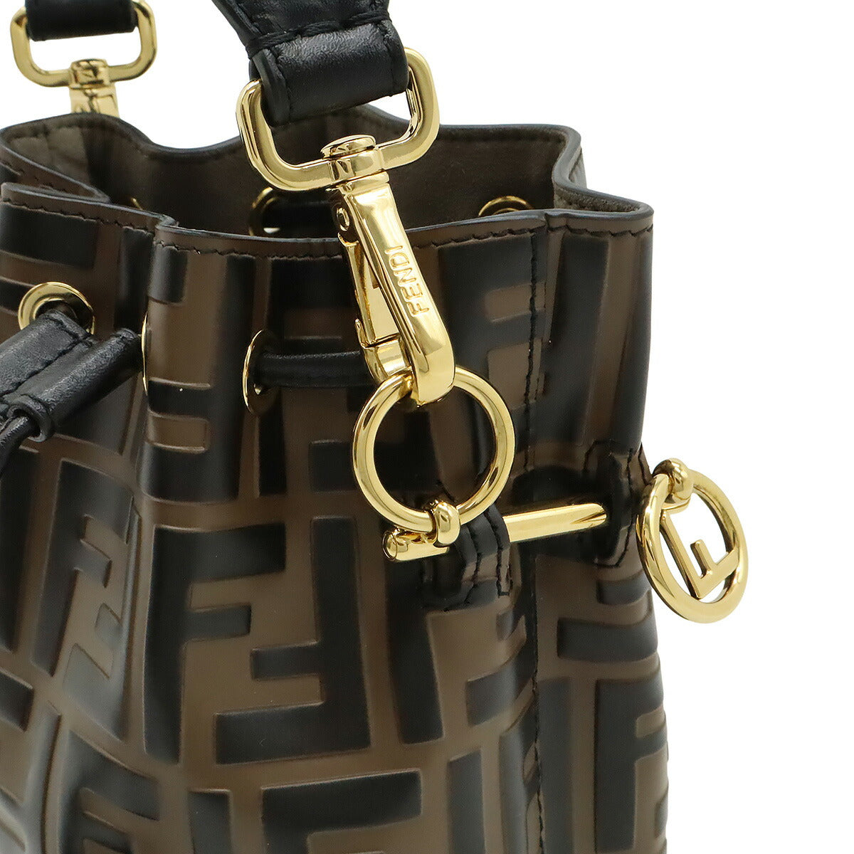 Fendi Peekaboo Leather Red Handbag Style 16