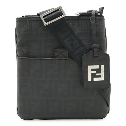 Fendi Zucca Coated Canvas Shoulder Bag