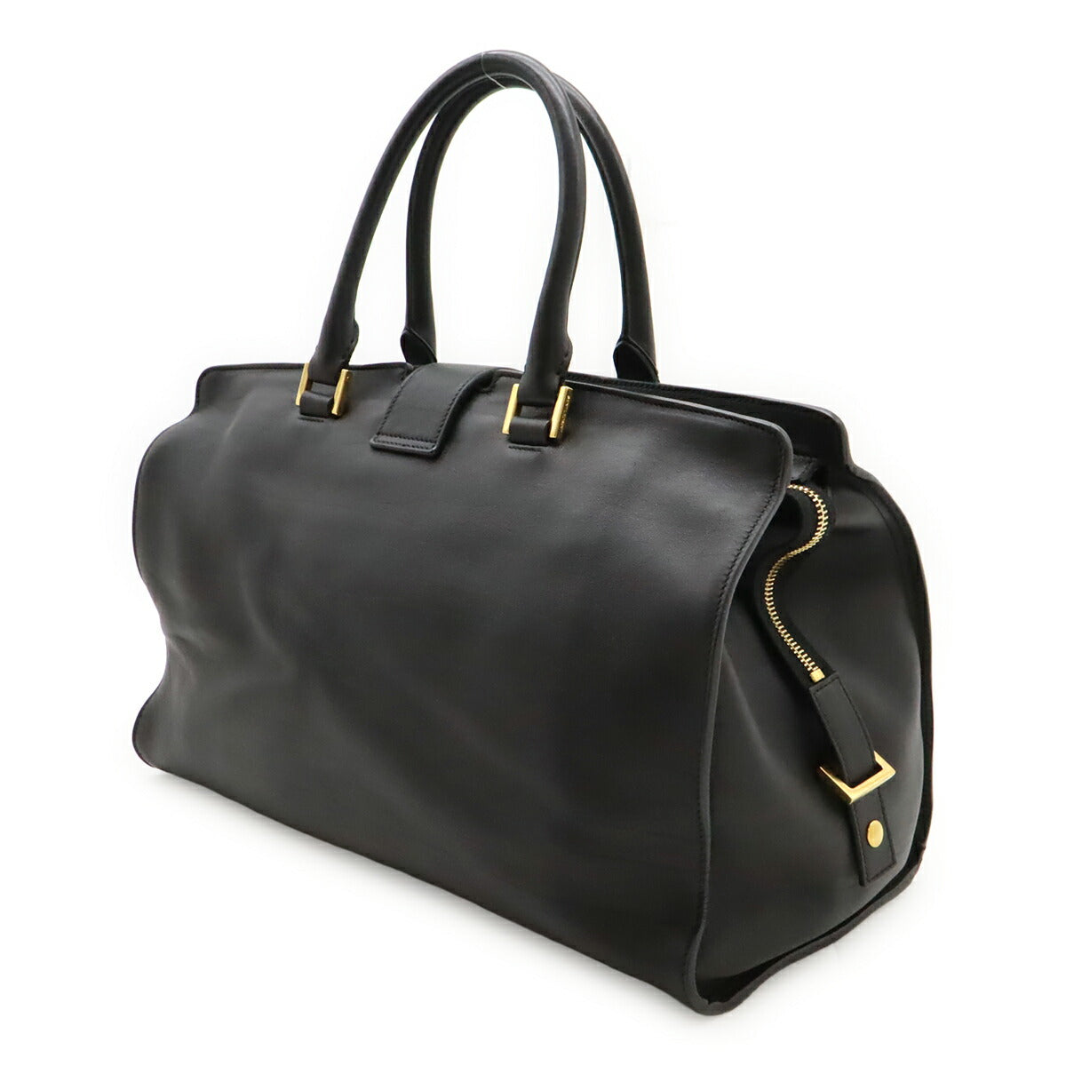 Saint Laurent Paris Cabas Y Ligne Leather Handbag