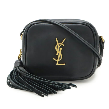 Saint Laurent Monogram Leather Shoulder Bag