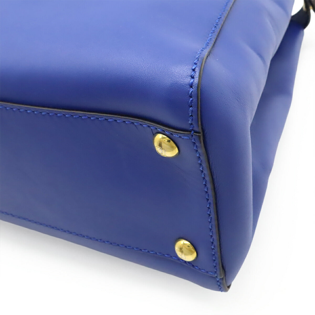 Fendi Peekaboo Leather Red Handbag Style 26