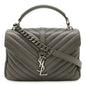 Saint Laurent College Leather Red Shoulder Bag