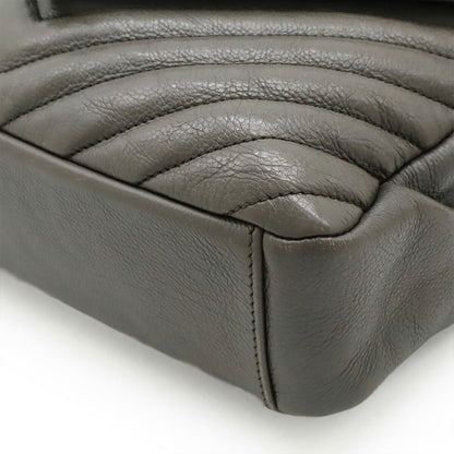 Saint Laurent College Leather Red Shoulder Bag