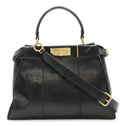 Fendi Peekaboo Leather 2Way Bag