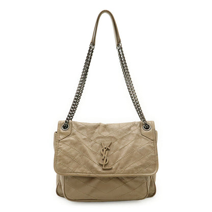 Saint Laurent Niki Leather Shoulder Bag