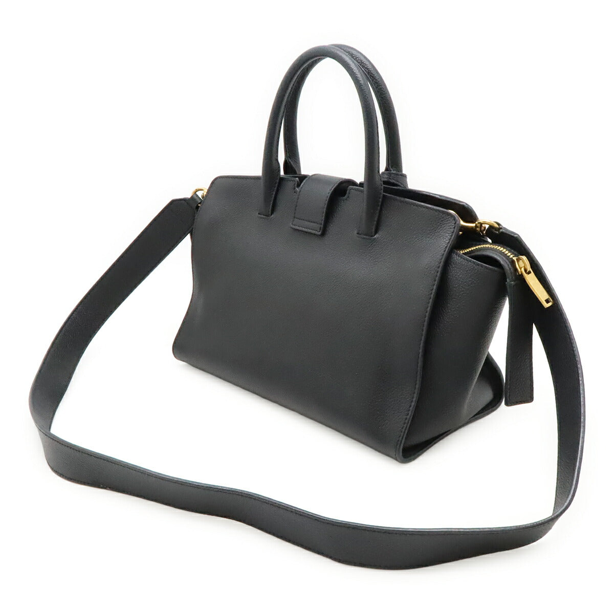 Saint Laurent Paris Baby Downtown Leather 2Way Handbag