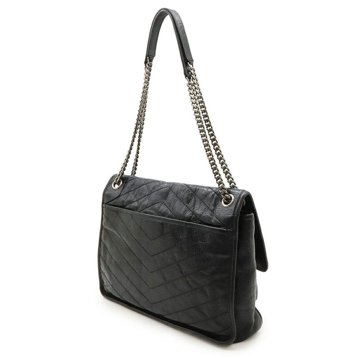 Saint Laurent Paris Niki Leather Shoulder Bag