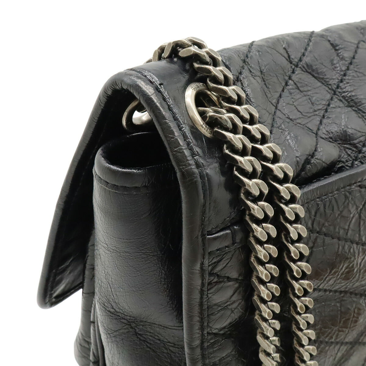 Saint Laurent Paris Niki Leather Shoulder Bag