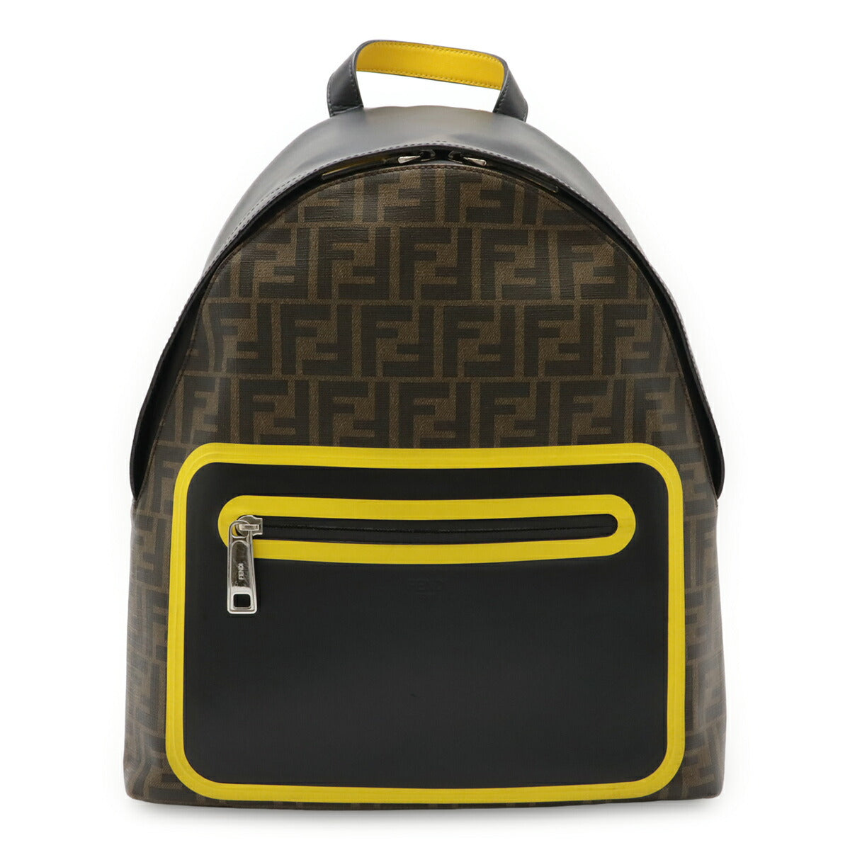 Fendi Zucca Pvc Leather Backpack