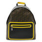 Fendi Zucca Pvc Leather Backpack