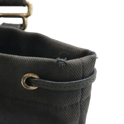 Yves Saint Laurent Kahala Rive Gauche Canvas Leather Tote Bag