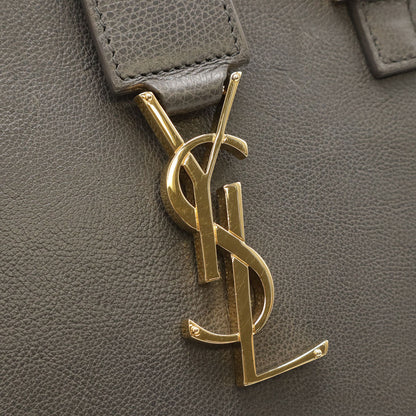Saint Laurent Paris Small Cabas Leather 2Way Bag