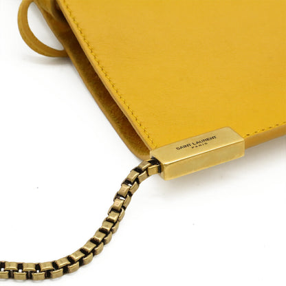Saint Laurent Small Hobo Leather Shoulder Bag