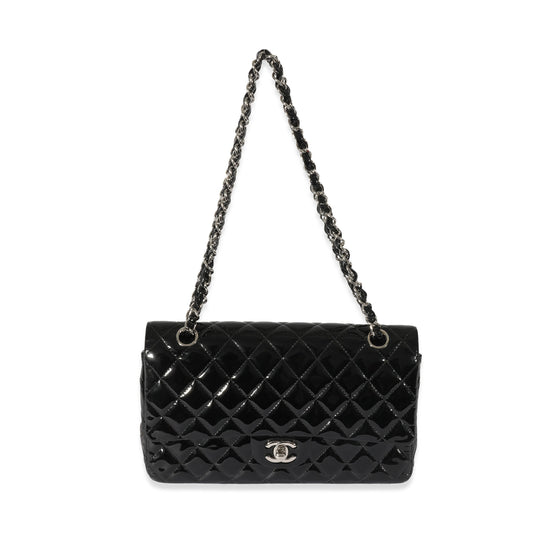 Chanel Flap Medium Classic Quilted Leather Black Shoulder Bag Style