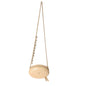 Chanel Beige Chevron Leather City Evening Box Bag