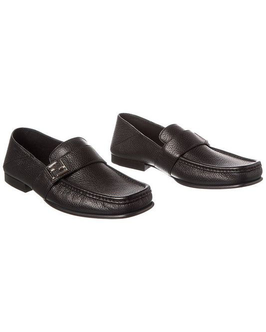 Fendi Ff Leather Loafer ( )