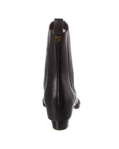 Fendi Leather Bootie
