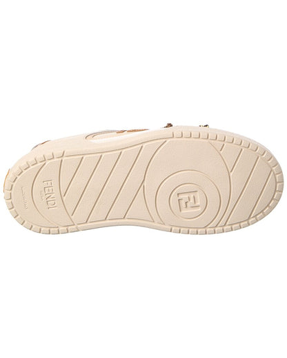Fendi Match Leather Platform Sneaker