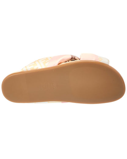 Fendi Feel Satin Sandal