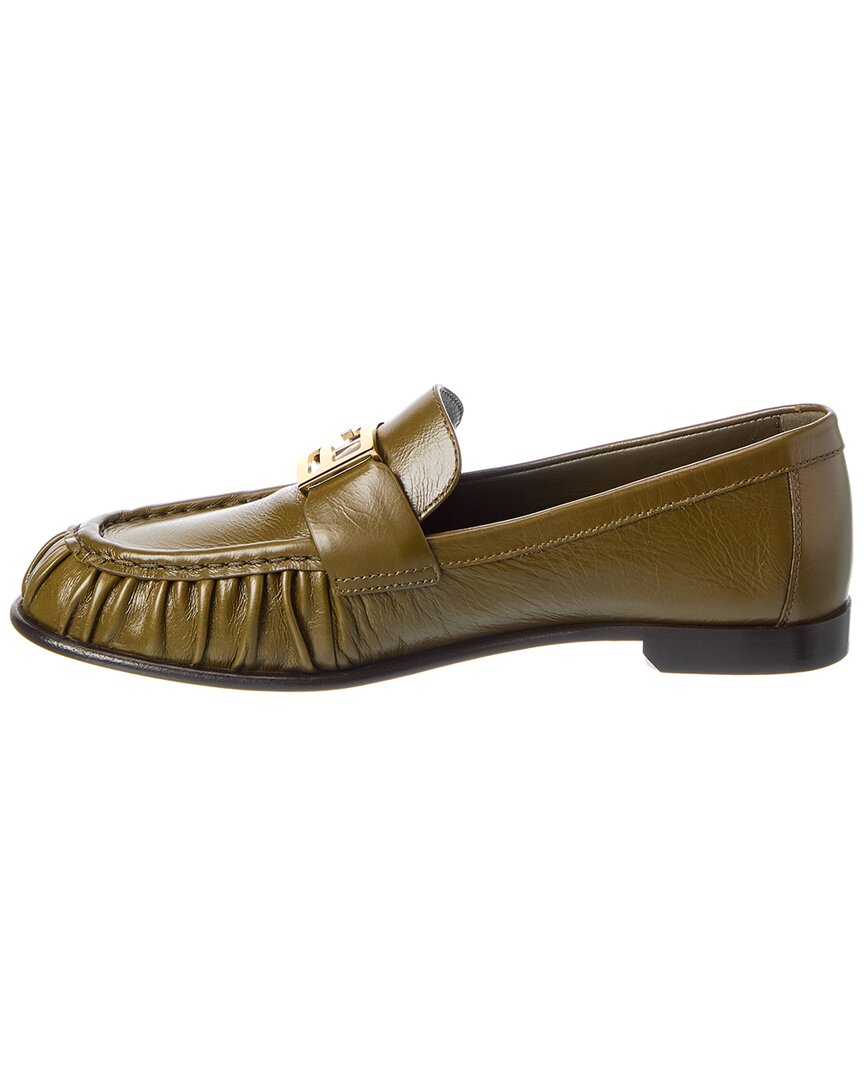 Fendi Baguette Leather Loafer
