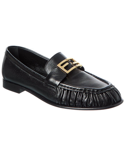 Fendi Baguette Leather Loafer