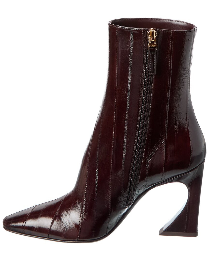 Fendi Arco Leather Bootie
