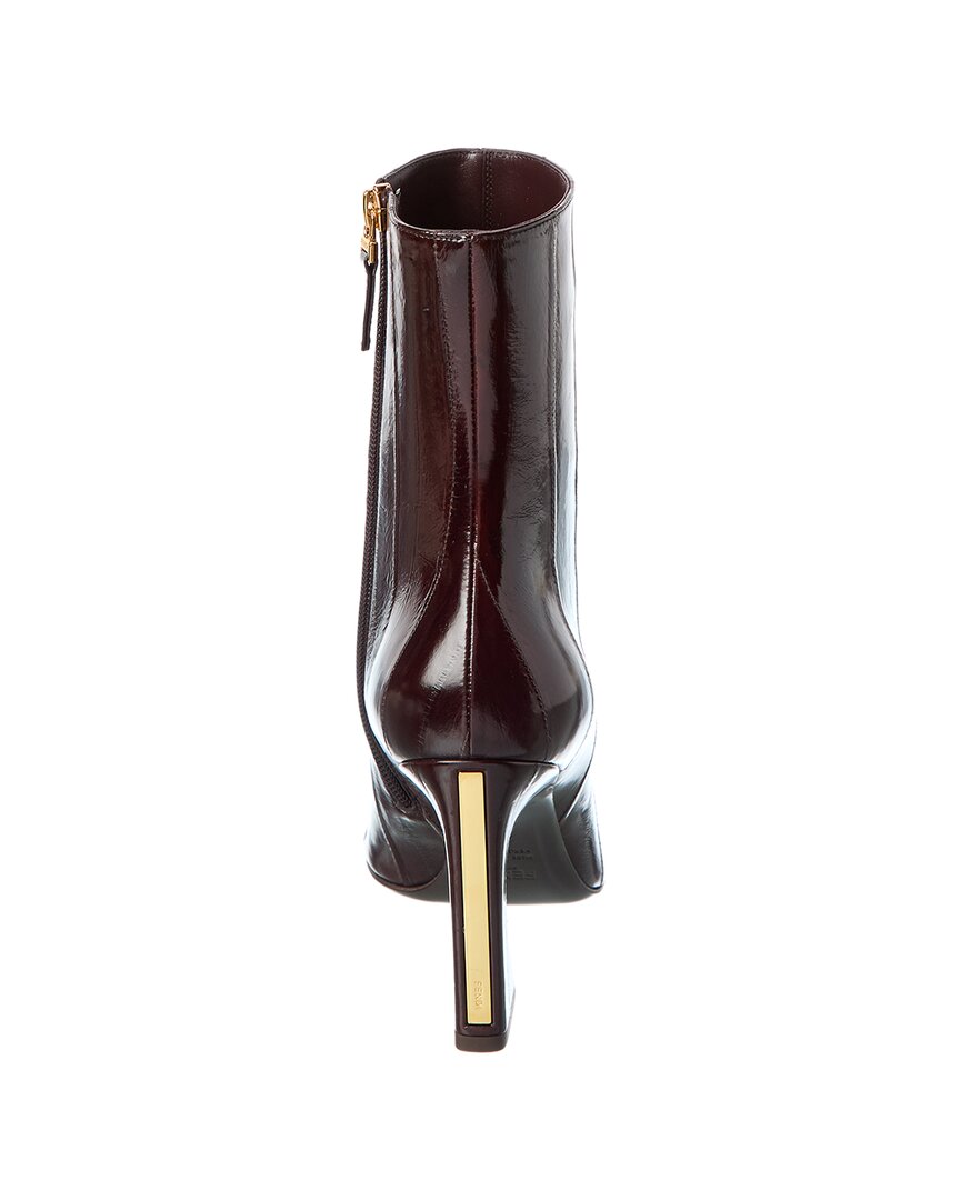 Fendi Arco Leather Bootie