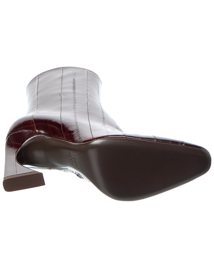 Fendi Arco Leather Bootie