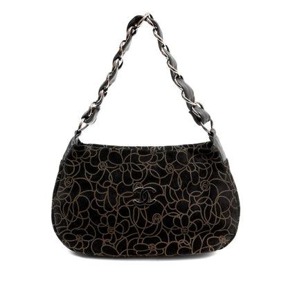 Chanel Gold Silver Shoulder Bag