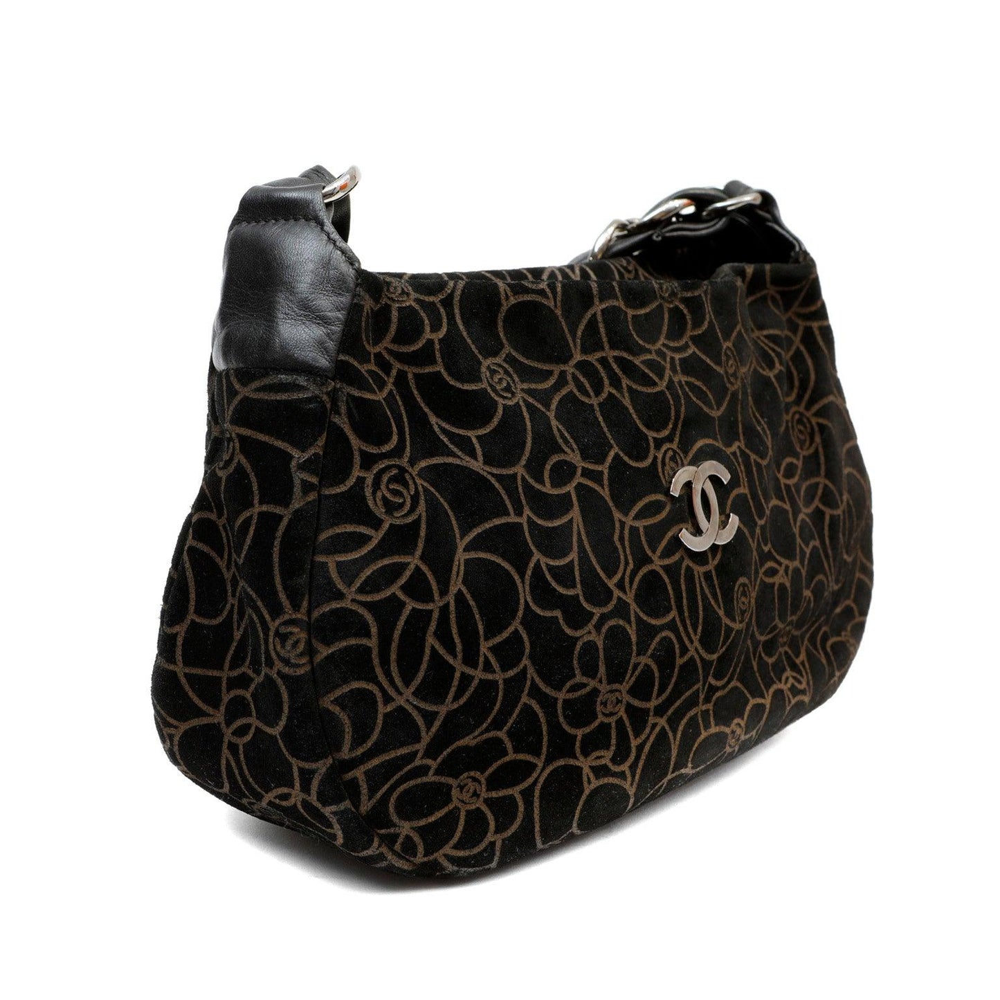 Chanel Gold Silver Shoulder Bag