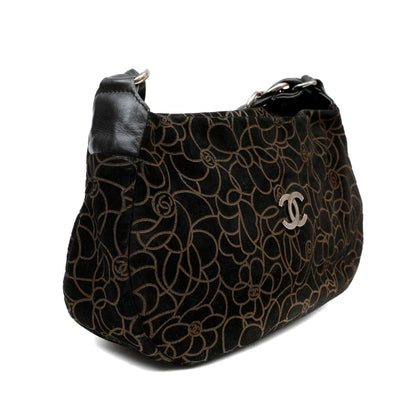 Chanel Gold Silver Shoulder Bag