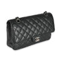 Chanel Flap Medium Classic Quilted Caviar Black Shoulder Bag Style 2