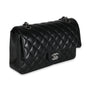 Chanel Flap Medium Classic Quilted Lambskin Black Shoulder Bag Style