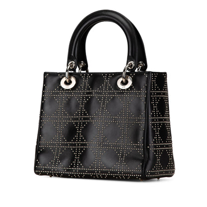 Dior Lady Dior Leather Handbag