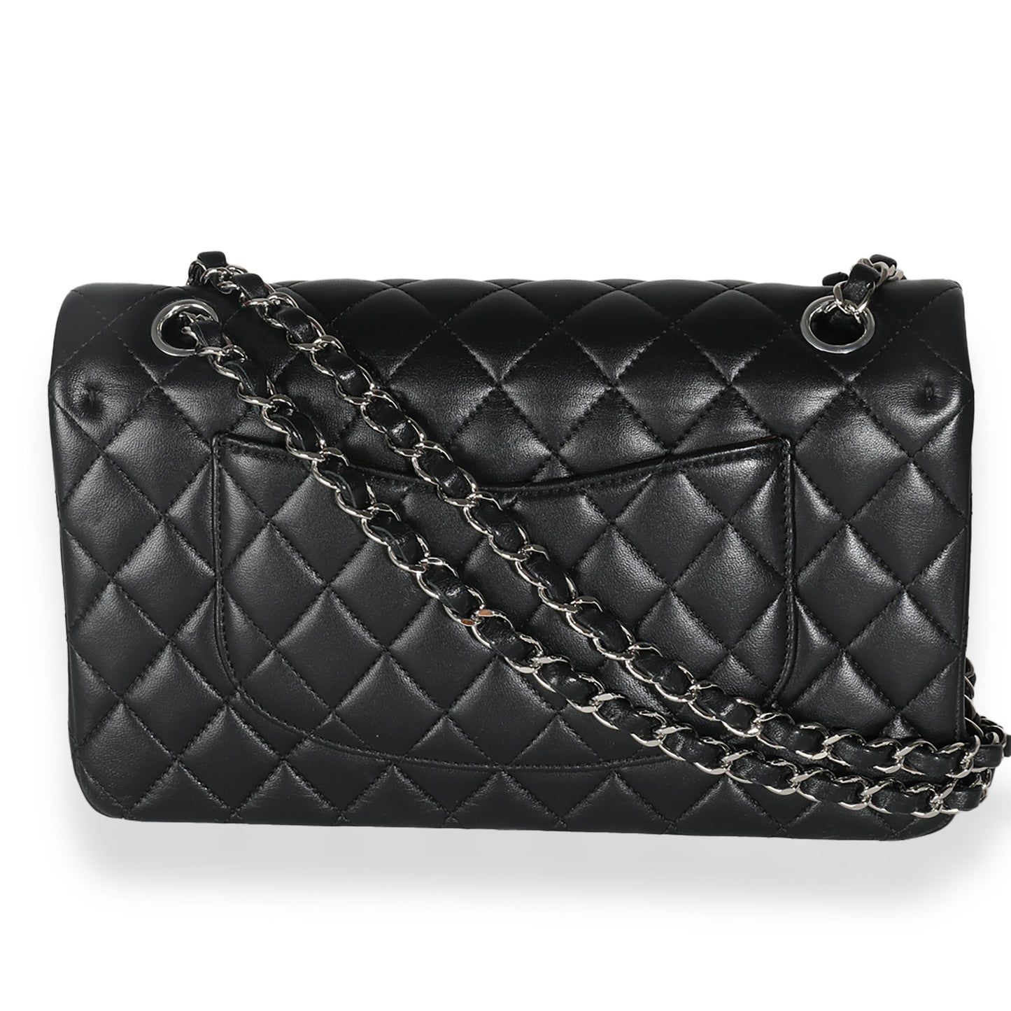 Chanel Flap Medium Classic Quilted Lambskin Black Shoulder Bag